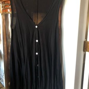 Long lovely jacket without sleeves